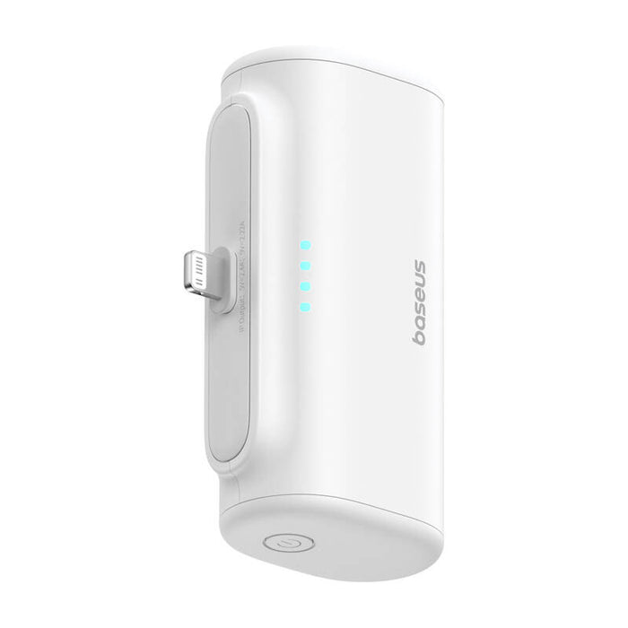 Преносима батерия OS-Baseus Compact, IP, 5000mAh, 20W, бяла