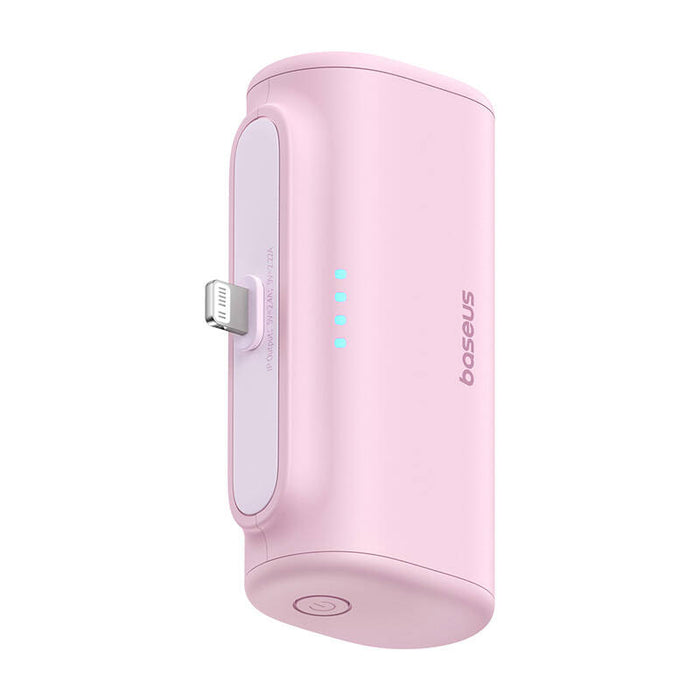 Преносима батерия OS-Baseus Compact, IP, 5000mAh, 20W, розова