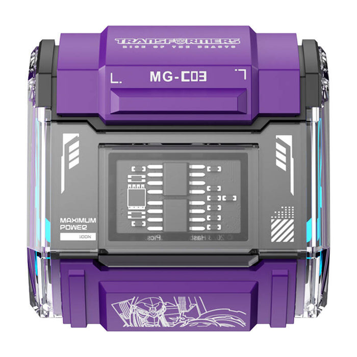 Безжични слушалки Transformers MG-C03, Bluetooth 5.2, лилави
