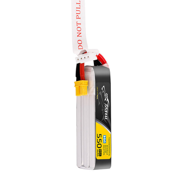 Батерия Tattu 3s, 550mAh, 95C, 11.4V, HV, XT30