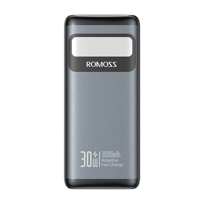Преносима батерия PMT30 Romoss, 30000mAh, 30W, черна