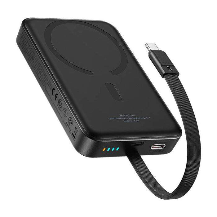 Преносима батерия Baseus Mini, 10000mAh, 30W, черна