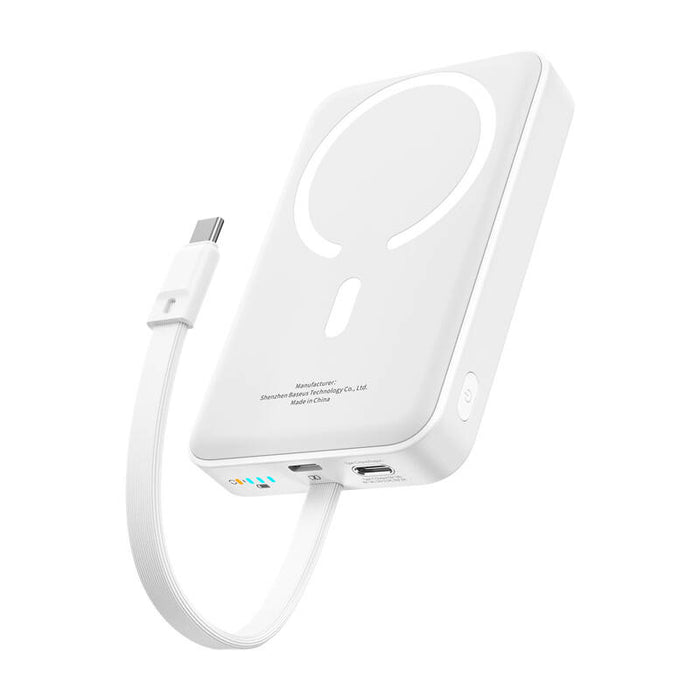 Преносима батерия Baseus Mini, 10000mAh, 30W, бяла