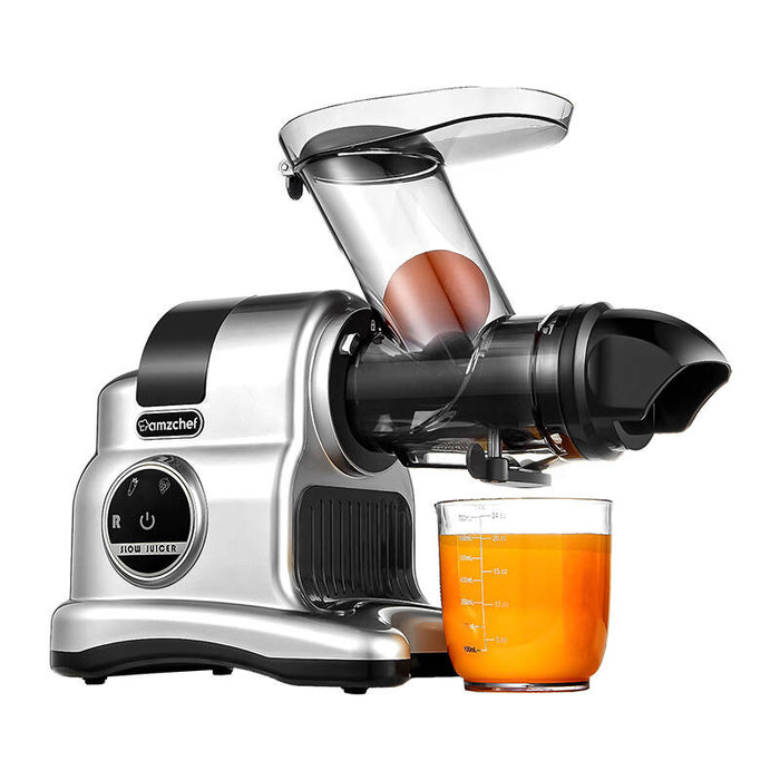 Бавнооборотна сокоизстисквачка AMZCHEF ZM1517B-GA, 50-110 RPM