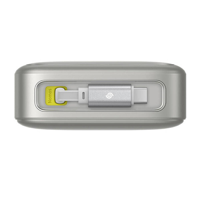 Преносима батерия с кабел Baseus OS Free2Pull, 20000mAh, 65W, сива