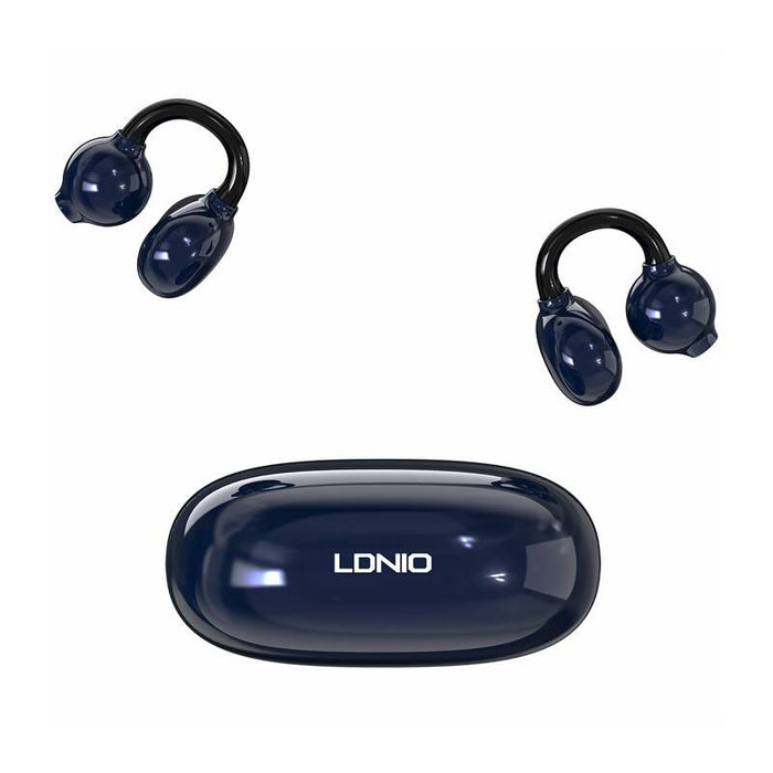 Безжични слушалки LDNIO T09, Bluetooth 5.4, тъмносини