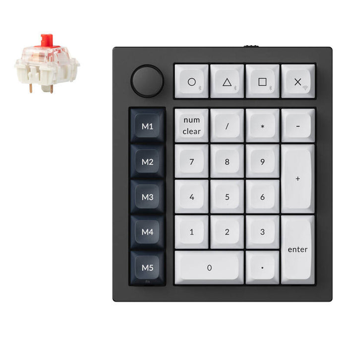 Безжичен цифров блок Keychron Q0 Max, RGB, черен
