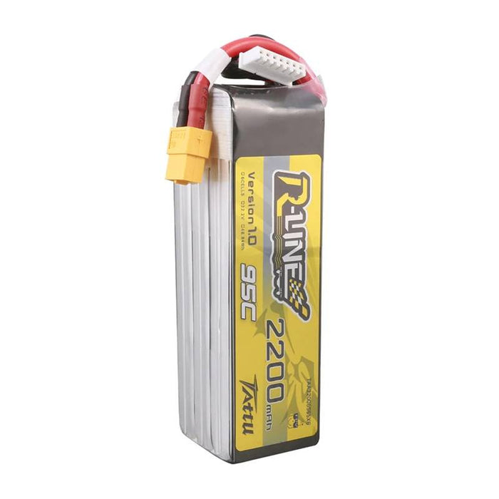 Батерия Lipo Tattu R-Line, 22.2V, 2200mAh, 6S, 95C, XT60