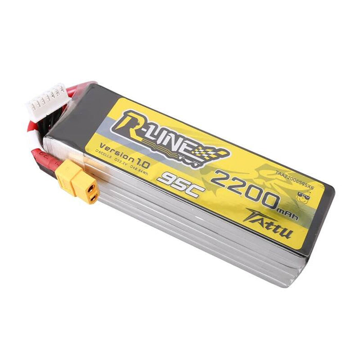 Батерия Lipo Tattu R-Line, 22.2V, 2200mAh, 6S, 95C, XT60