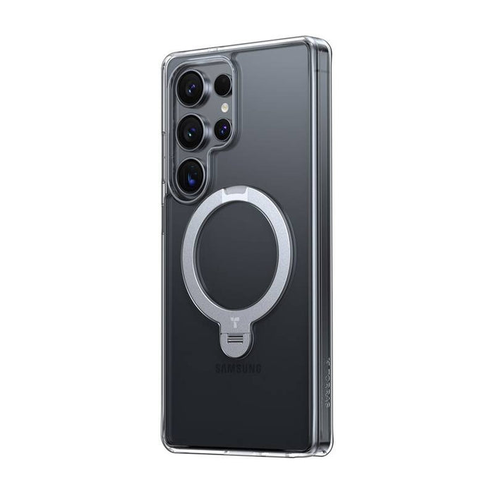 Кейс Torras Ostand Spin Series за Samsung S25 Ultra, прозрачен