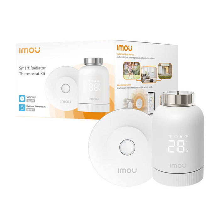Термоглава за радиатор IMOU KIT-TRV1-EU-2, ZigBee