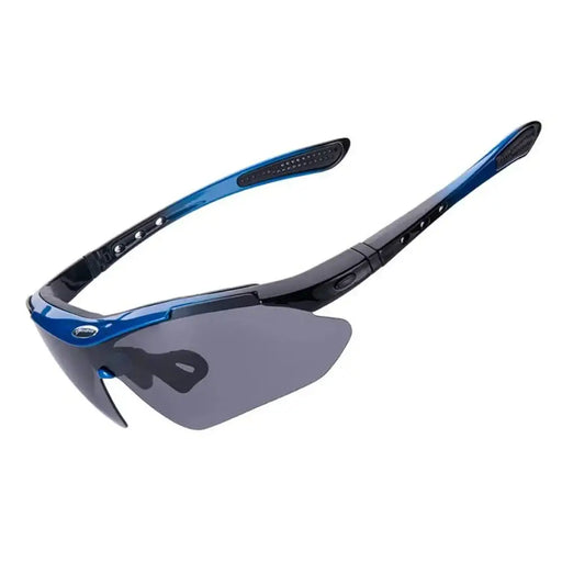 Поляризирани очила за колоездене Rockbros 10134PL сини