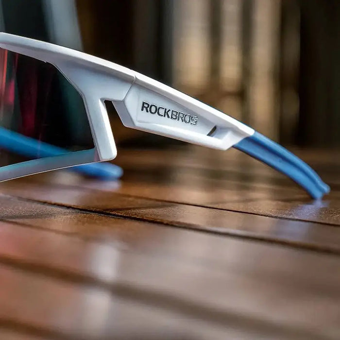 Поляризирани очила за колоездене Rockbros SP297 бели