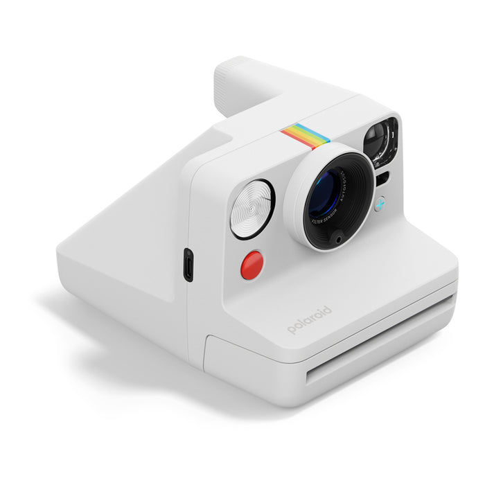 Фотоапарат за моментни снимки POLAROID NOW+ GEN 3 WHITE BUNDLE