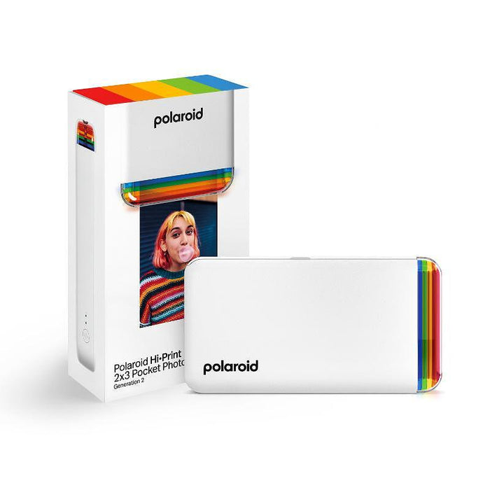 Фотопринтер Polaroid Hi Print 2x3 Pocket Gen 2 - White 009128