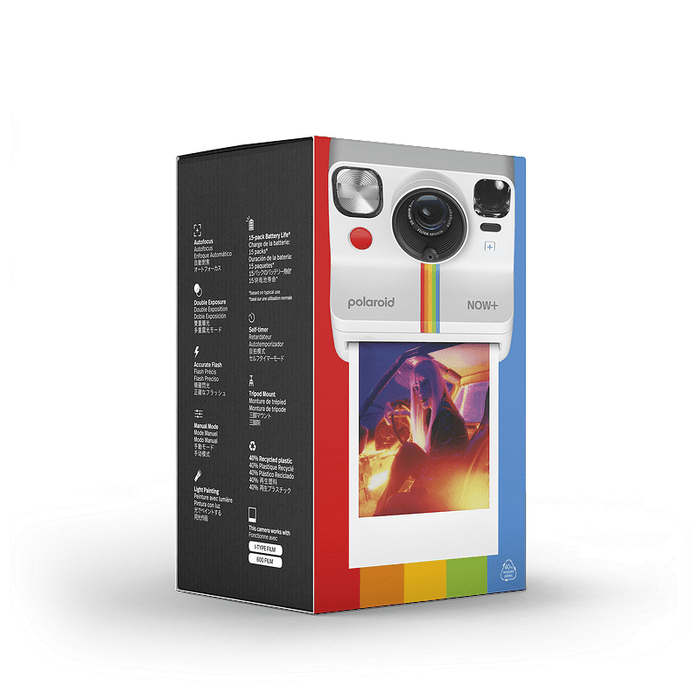 Фотоапарат за моментни снимки Polaroid NOW+ Gen 2 White 009077