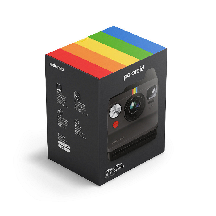 Фотоапарат за моментни снимки Polaroid NOW Gen 3 Black 009154