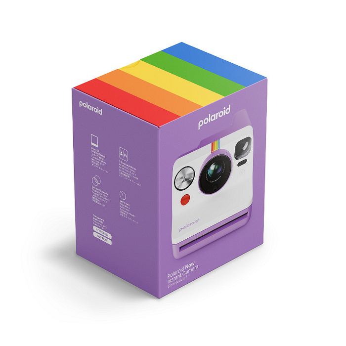 Фотоапарат за моментни снимки Polaroid NOW Gen 3 Purple 009159
