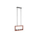 Полилей DKD Home Decor Кафяв Алуминий Кристал (52 x 6 x 26