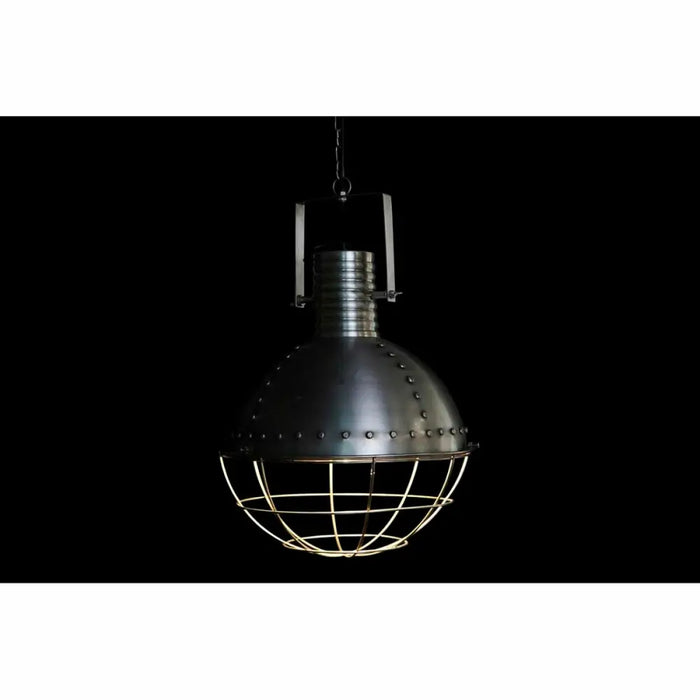 Полилей DKD Home Decor Сребрист Желязо 50 W 43 x 43 x 66 cm