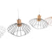 Полилей DKD Home Decor 34 x 34 x 21 cm Сребрист Черен Сив
