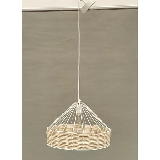 Полилей DKD Home Decor 35 x 35 x 22 cm Черен Метал Pатан 50