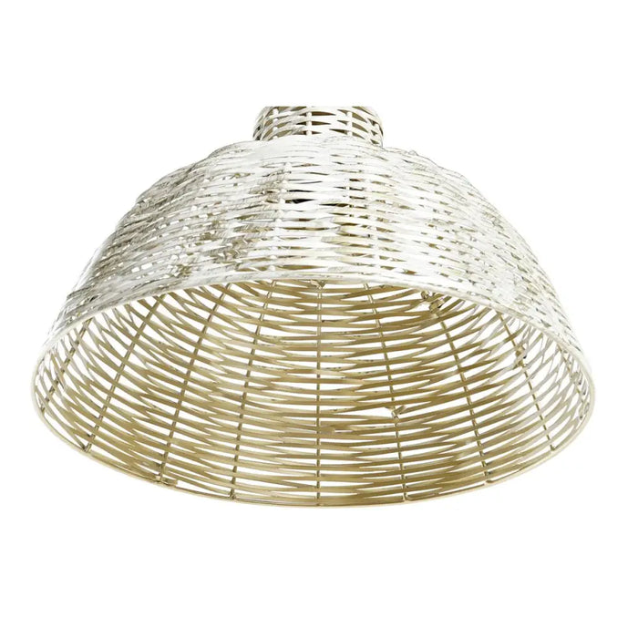 Полилей DKD Home Decor 38 x 28 x 24 cm Златен Бял Желязо 50