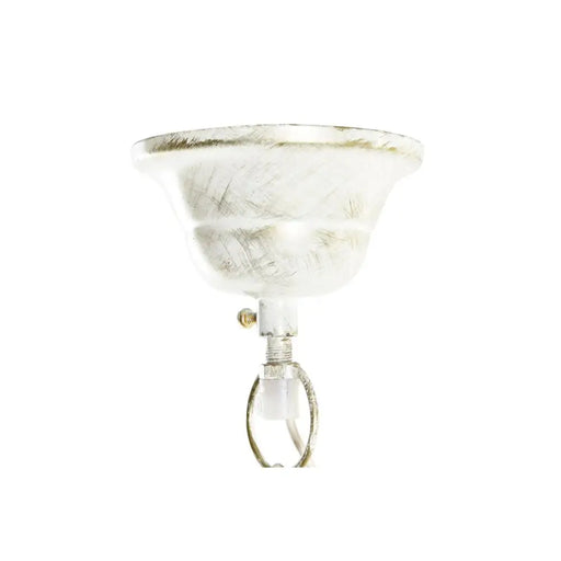 Полилей DKD Home Decor 38 x 28 x 24 cm Златен Бял Желязо 50