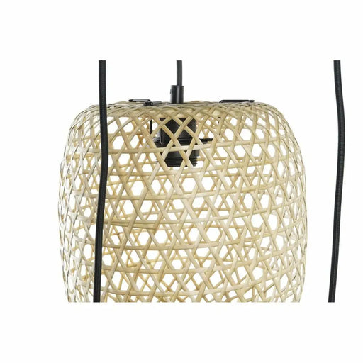 Полилей DKD Home Decor 43 x 43 x 100 cm Черен Кафяв Бамбук