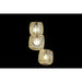 Полилей DKD Home Decor 43 x 43 x 100 cm Черен Кафяв Бамбук