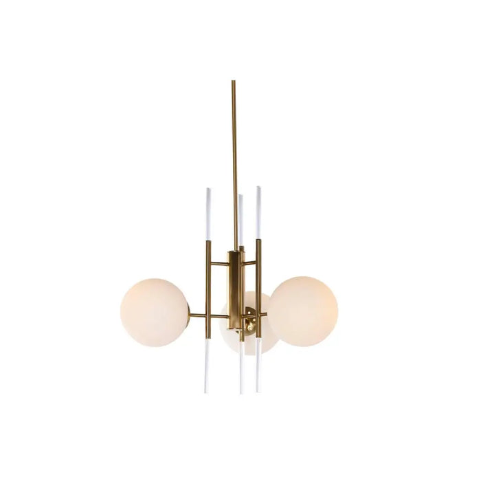 Полилей DKD Home Decor 64 x 64 x 64 cm Кристал Златен Метал