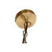 Полилей DKD Home Decor 66 x 66 x 60 cm Кристал Златен Метал