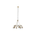 Полилей DKD Home Decor 66 x 66 x 60 cm Кристал Златен Метал