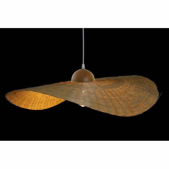 Полилей DKD Home Decor 70 x 70 x 10 cm Естествен 220 V 40 W
