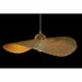 Полилей DKD Home Decor 70 x 70 x 10 cm Естествен 220 V 40 W
