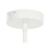Полилей DKD Home Decor 98 x 45 x 30 cm Кристал Метал Бял 50