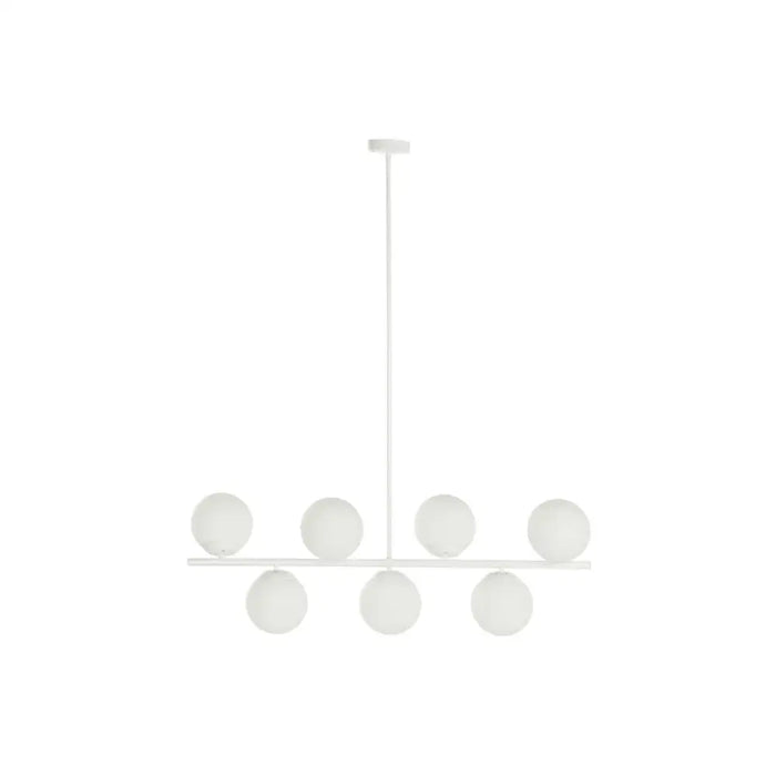 Полилей DKD Home Decor 98 x 45 x 30 cm Кристал Метал Бял 50