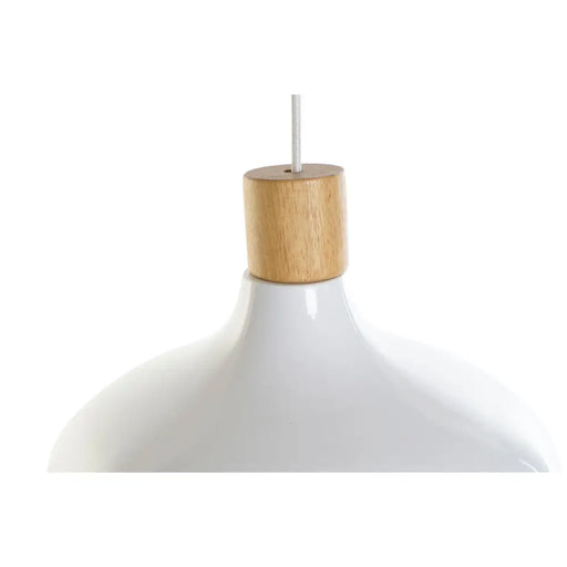 Полилей DKD Home Decor Бял Кафяв Метал Бор 50 W 35,5 x 35,5