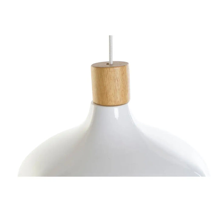 Полилей DKD Home Decor Бял Кафяв Метал Бор 50 W 35,5 x 35,5
