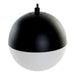 Полилей DKD Home Decor Бял Черен Метал Кристал 220 V (40 x