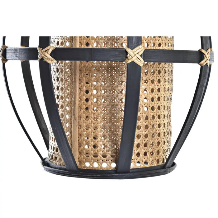 Полилей DKD Home Decor Черен Кафяв 220 V 50 W (34 x 34 x 35