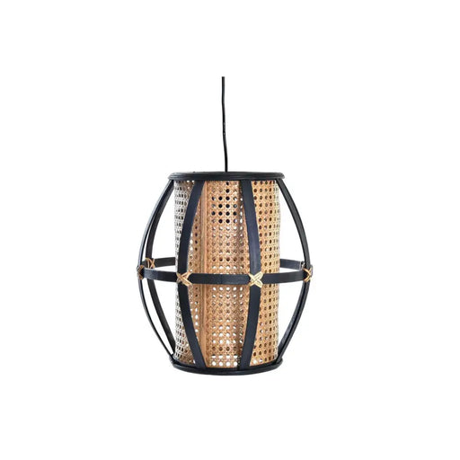 Полилей DKD Home Decor Черен Кафяв 220 V 50 W (34 x 34 x 35