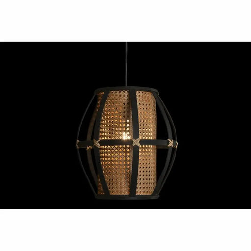 Полилей DKD Home Decor Черен Кафяв 220 V 50 W (34 x 34 x 35