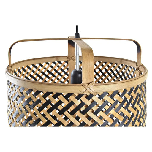 Полилей DKD Home Decor Черен Кафяв 220 V 50 W (36 x 36 x 48