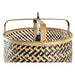 Полилей DKD Home Decor Черен Кафяв 220 V 50 W (36 x 36 x 48