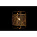 Полилей DKD Home Decor Черен Кафяв 220 V 50 W (36 x 36 x 48