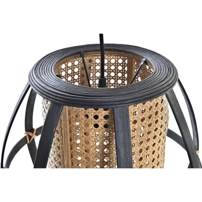 Полилей DKD Home Decor Черен Кафяв 220 V 50 W (34 x 34 x 35