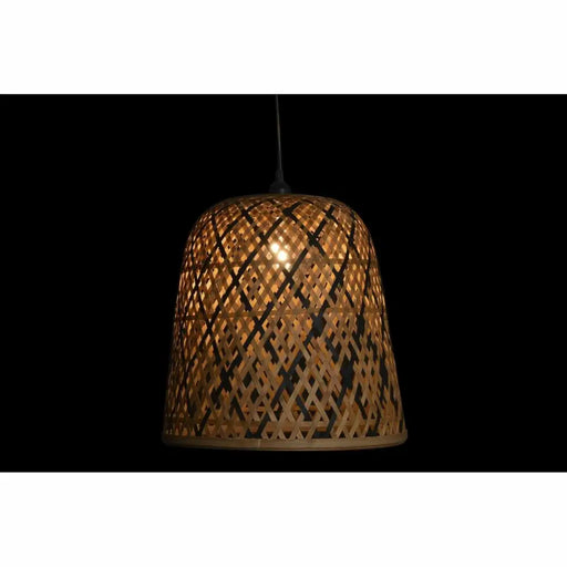 Полилей DKD Home Decor Черен Кафяв 220 V 50 W (41 x 41 x 39