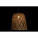 Полилей DKD Home Decor Черен Кафяв 220 V 50 W (41 x 41 x 39
