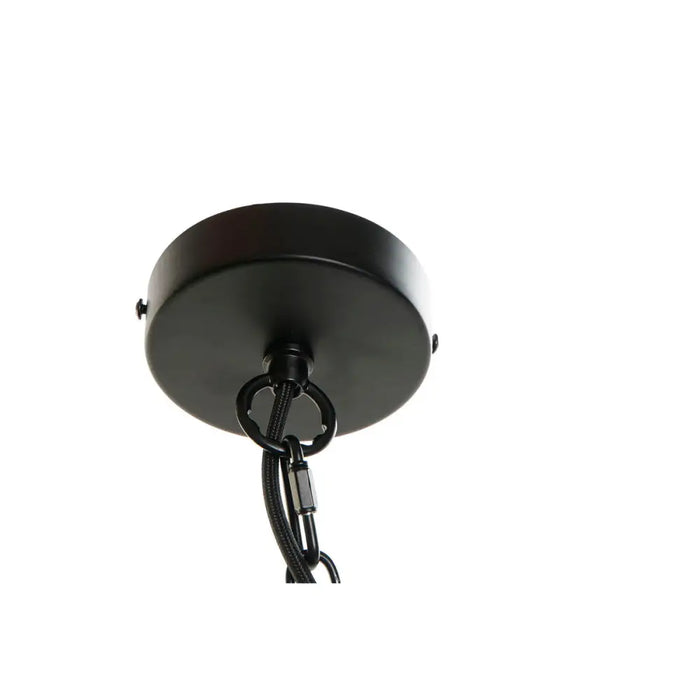 Полилей DKD Home Decor Черен Метал Кафяв 220 V 50 W (25 x